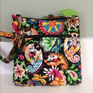 Vera Bradley Midnight Mickey Hipster NWT